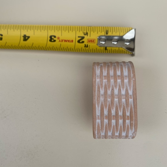Napkin Rings / Holders Terracotta Woven Design - Picture 7 of 8